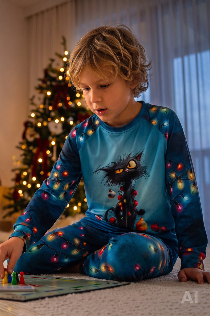 lelosi kinderpyjama catvibe 0