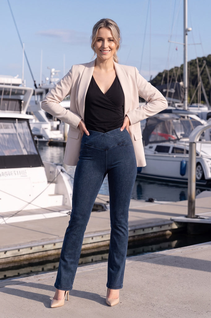 lelosi lelojeans bootcut broek lincoln 0