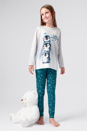 lelosi kinderpyjama snowlandy 1