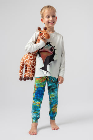 lelosi kinderpyjama greeny 1