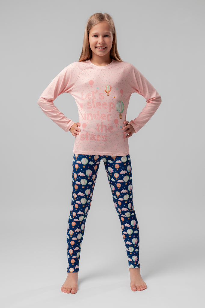 lelosi girl's pyjamas twinklers 0
