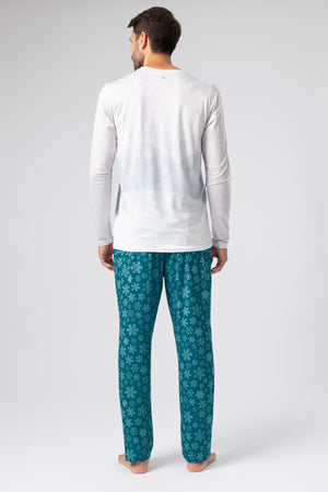 lelosi heren pyjama snowlandy 1