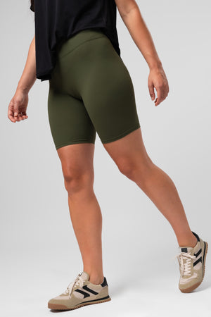 lelosi bermuda legging olive 1