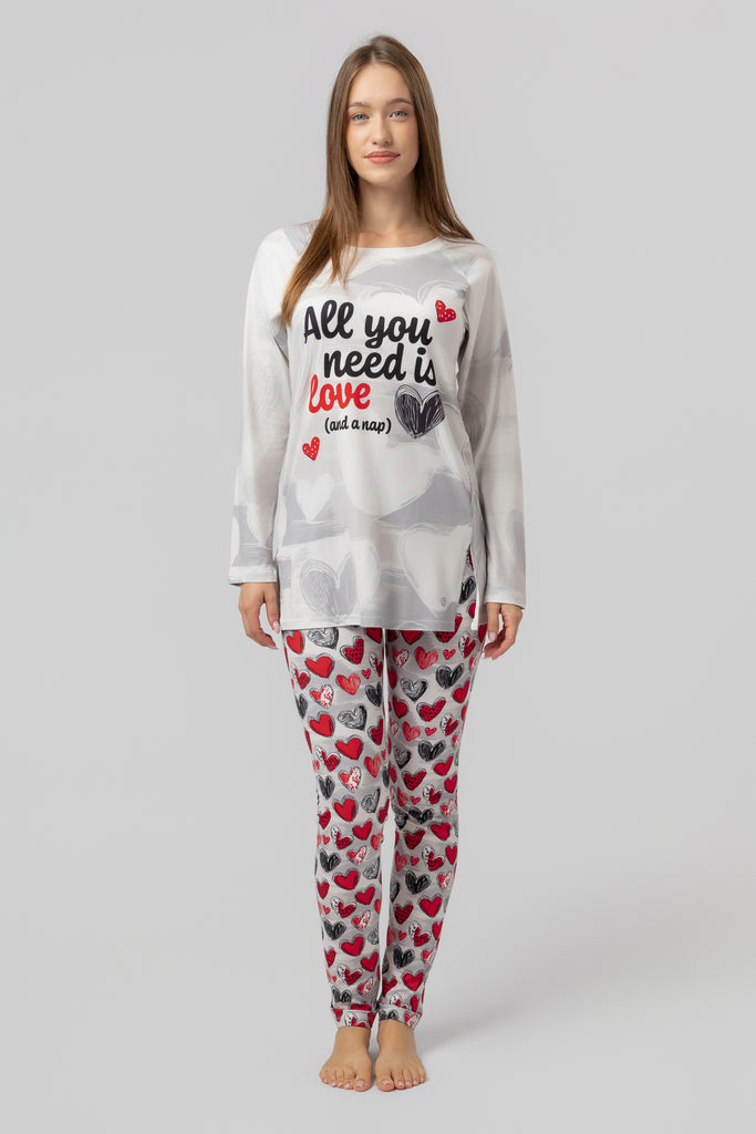 lelosi pyjama heartnight 0