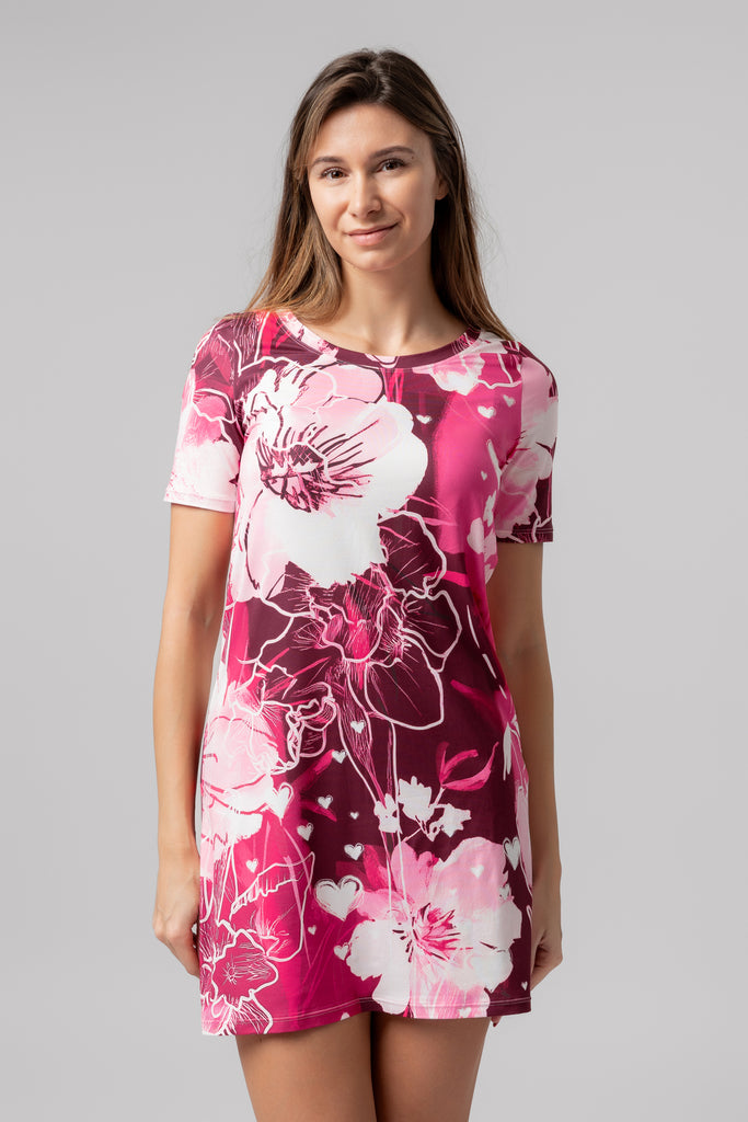 lelosi kort slaapshirts floriana 0