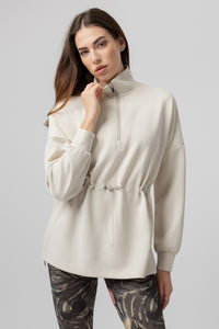Langere ChicLine pullover Dune